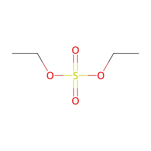 Dietil sülfat molekül yapısı — CAS 64-67-5
