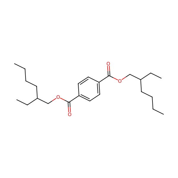 Dioktil tereftalat molekül yapısı — CAS 6422-86-2