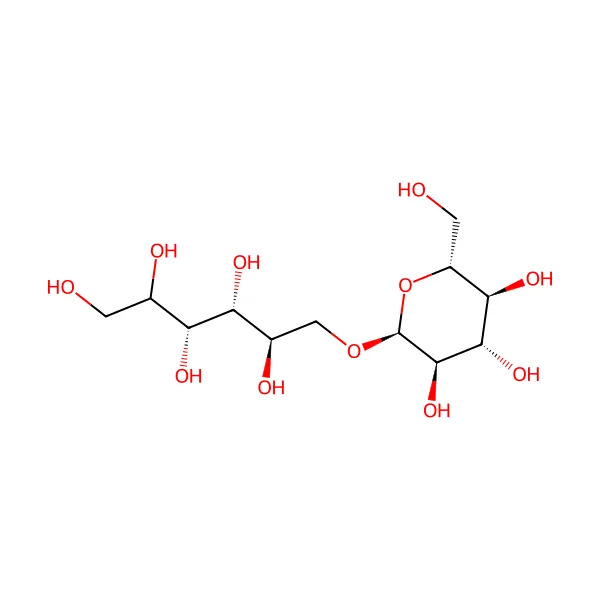 İzomalt molekül yapısı — CAS 64519-82-0