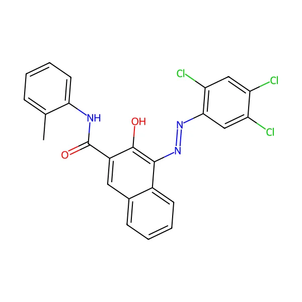 Pigment kırmızı 112 molekül yapısı — CAS 6535-46-2