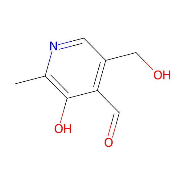 Vitamin B6 Piridoksal molekül yapısı — CAS 66-72-8