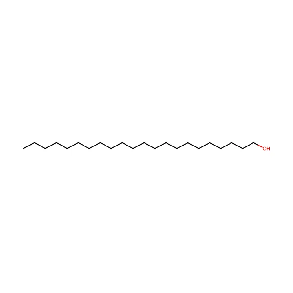 Behenil alkol molekül yapısı — CAS 661-19-8