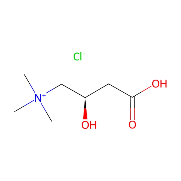 L-Karnitin Hidroklorür molekül yapısı — CAS 6645-46-1