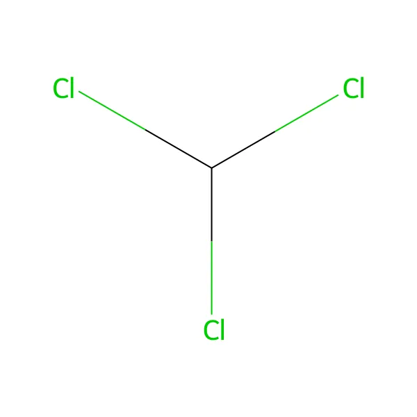 Kloroform molekül yapısı — CAS 67-66-3