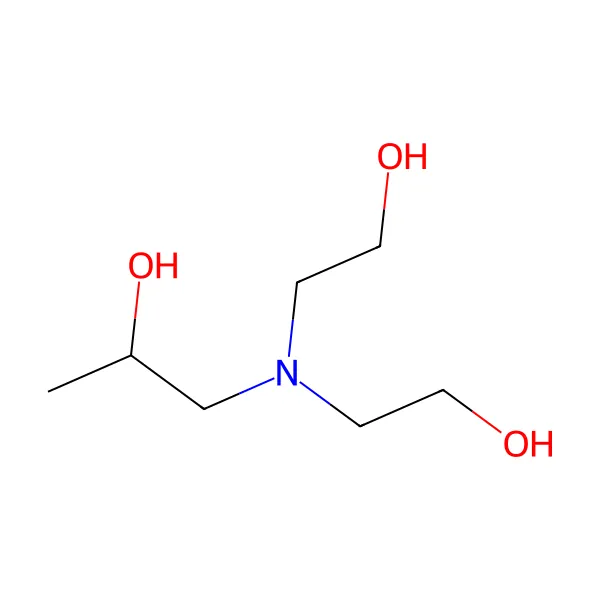 Dietanol izopropanolamin molekül yapısı — CAS 6712-98-7