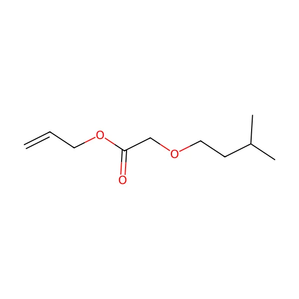 İzoamil alilglikolat molekül yapısı — CAS 67634-00-8