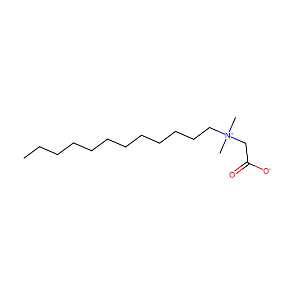 Lauril betain molekül yapısı — CAS 683-10-3
