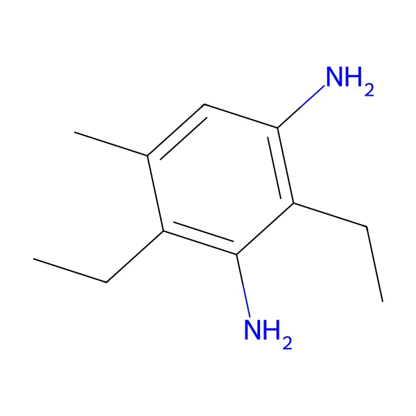 Dietiltoluendiamin molekül yapısı — CAS 68479-98-1