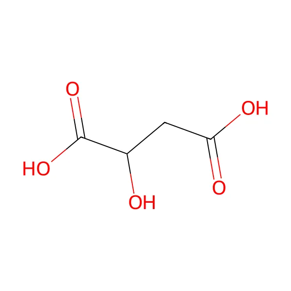 Malik asit molekül yapısı — CAS 6915-15-7