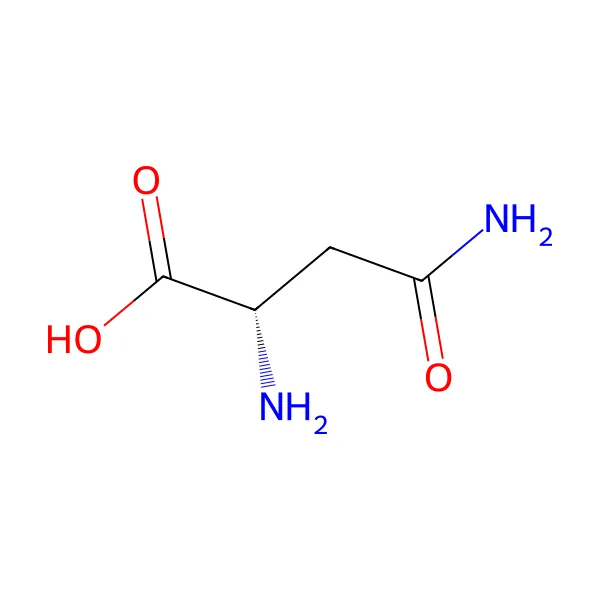 L-asparagin molekül yapısı — CAS 70-47-3