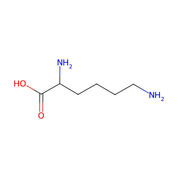 Lizin molekül yapısı — CAS 70-54-2