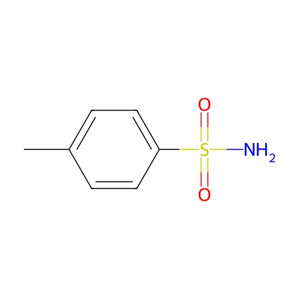 p-tolüensülfonamid molekül yapısı — CAS 70-55-3