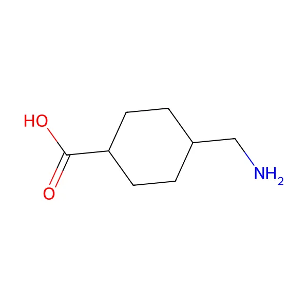 Traneksamik asit molekül yapısı — CAS 701-54-2