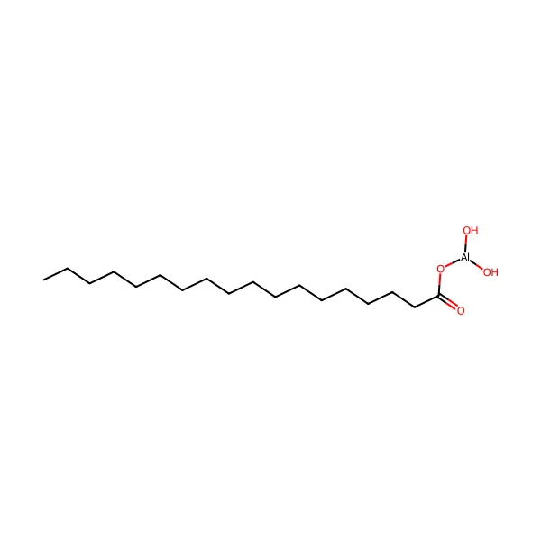 Alüminyum monostearat molekül yapısı — CAS 7047-84-9