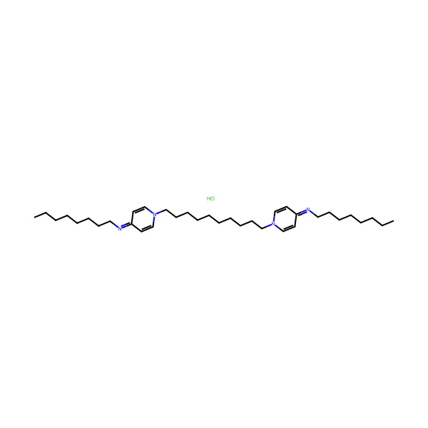Oktenidin dihidroklorür molekül yapısı — CAS 70775-75-6