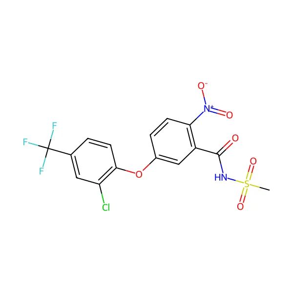 Fomesafen molekül yapısı — CAS 72178-02-0