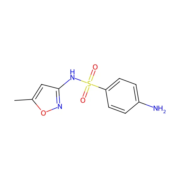 Sülfametoksazol molekül yapısı — CAS 723-46-6