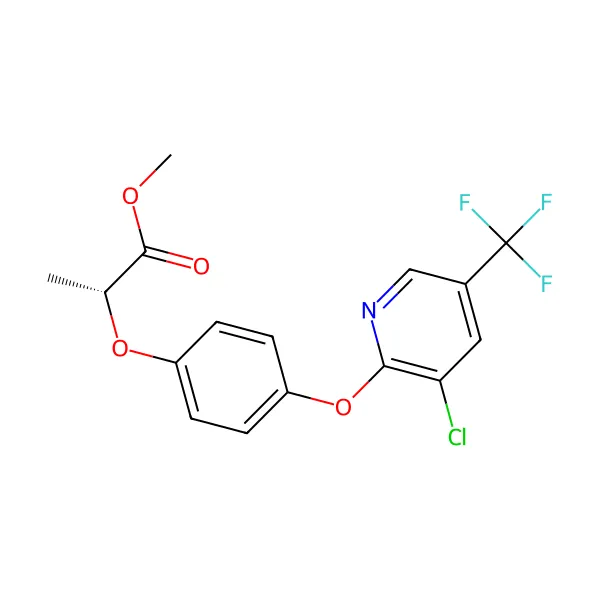 Haloksifop-p-metil molekül yapısı — CAS 72619-32-0
