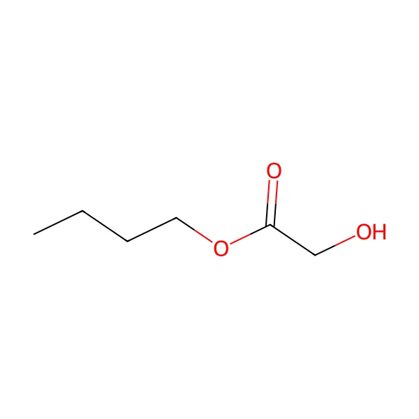 Bütil glikolat molekül yapısı — CAS 7397-62-8