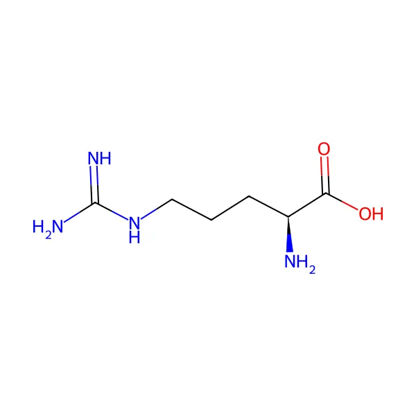L-arjinin molekül yapısı — CAS 74-79-3