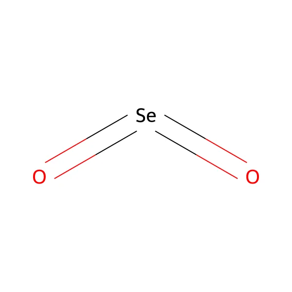 Selenyum dioksit molekül yapısı — CAS 7446-08-4