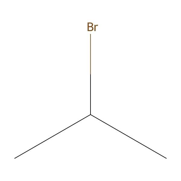 2-bromopropan molekül yapısı — CAS 75-26-3