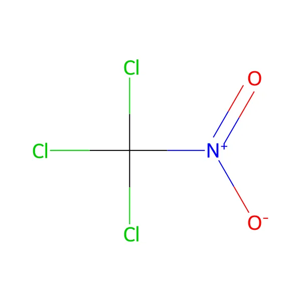 Kloropikrin molekül yapısı — CAS 76-06-2