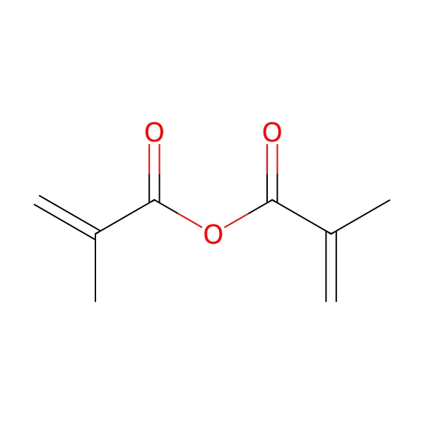 Metakrilik anhidrit molekül yapısı — CAS 760-93-0