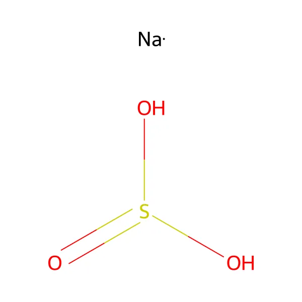 Sodyum bisülfit molekül yapısı — CAS 7631-90-5