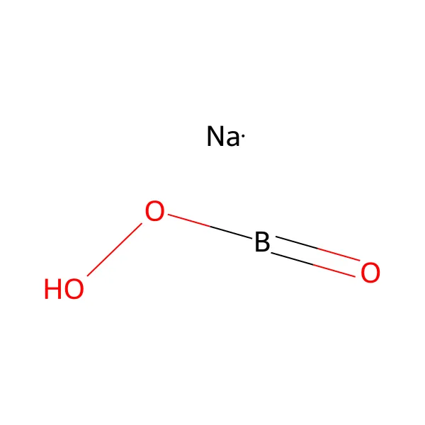 Sodyum perborat molekül yapısı — CAS 7632-04-4