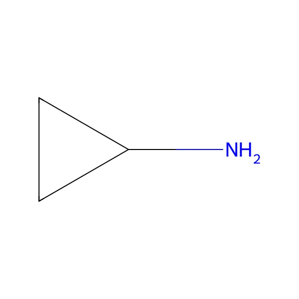 Siklopropilamin molekül yapısı — CAS 765-30-0