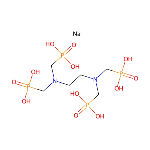 Leksidronam pentasodyum molekül yapısı — CAS 7651-99-2