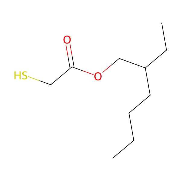 2-Etilheksil tiyoglikolat molekül yapısı — CAS 7659-86-1