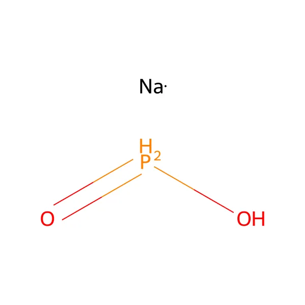 Sodyum hipofosfit molekül yapısı — CAS 7681-53-0