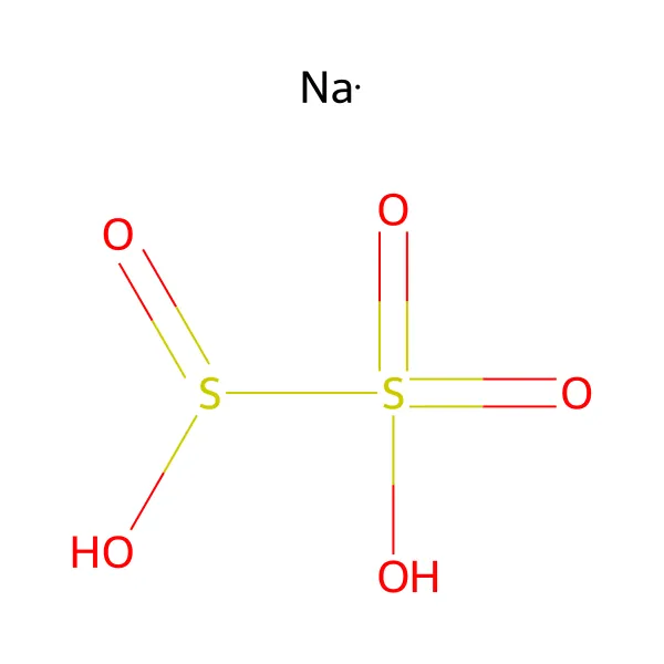Sodyum metabisülfit molekül yapısı — CAS 7681-57-4