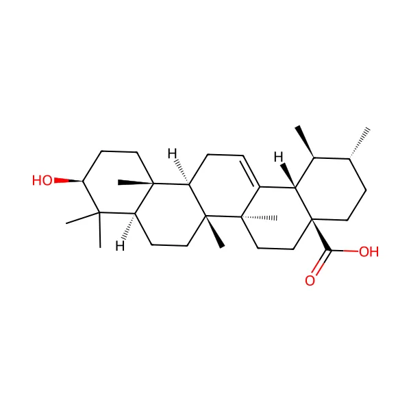 Ursolik asit molekül yapısı — CAS 77-52-1