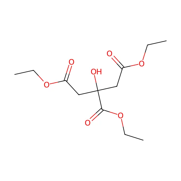 Trietil sitrat molekül yapısı — CAS 77-93-0
