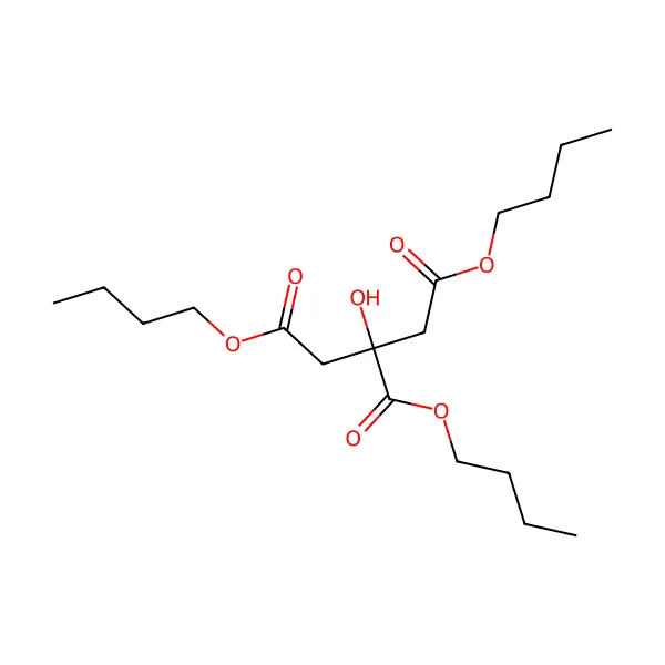 Tribütil sitrat molekül yapısı — CAS 77-94-1