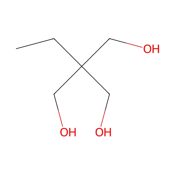 Trimetilolpropan molekül yapısı — CAS 77-99-6