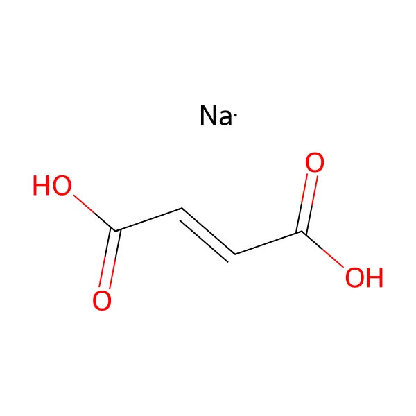 Sodyum fumarat molekül yapısı — CAS 7704-73-6