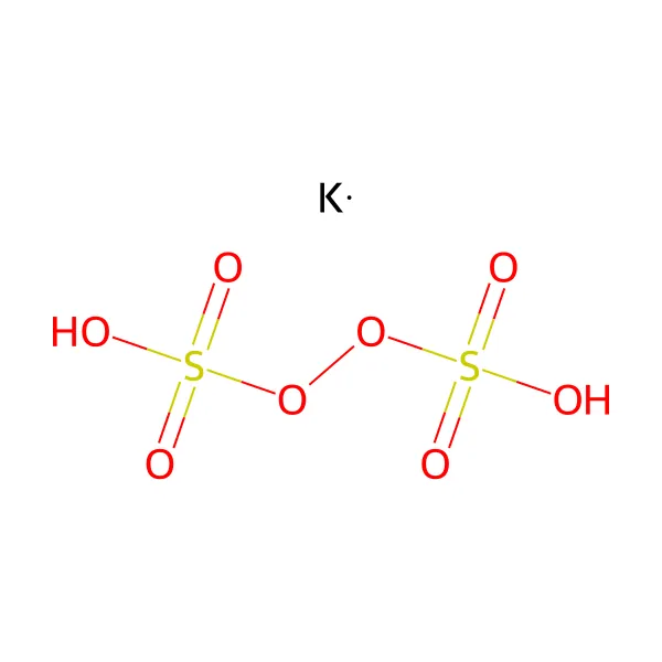 Potasyum persülfat molekül yapısı — CAS 7727-21-1