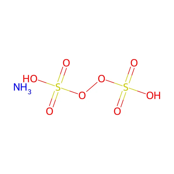 Amonyum persülfat molekül yapısı — CAS 7727-54-0