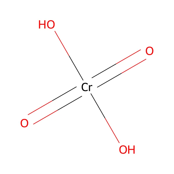 Kromik asit molekül yapısı — CAS 7738-94-5