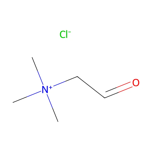 Betain aldehit klorür molekül yapısı — CAS 7758-31-8