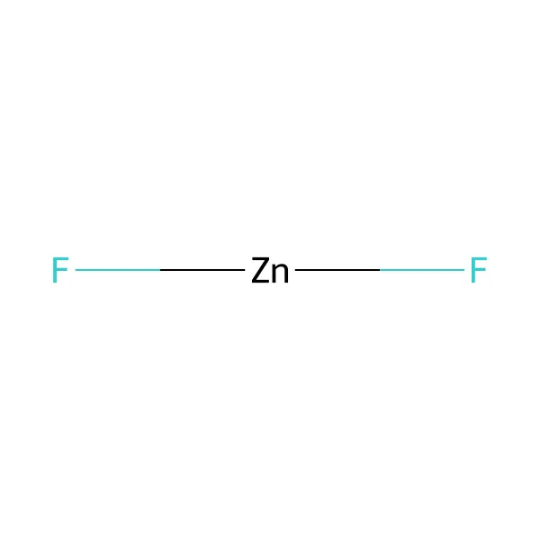 Çinko florür molekül yapısı — CAS 7783-49-5