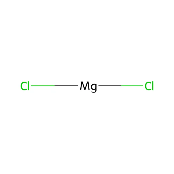 Magnezyum klorür molekül yapısı — CAS 7786-30-3