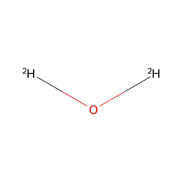 Döteryum Oksit molekül yapısı — CAS 7789-20-0