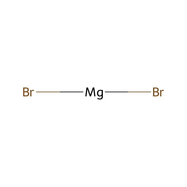 Magnezyum bromür molekül yapısı — CAS 7789-48-2
