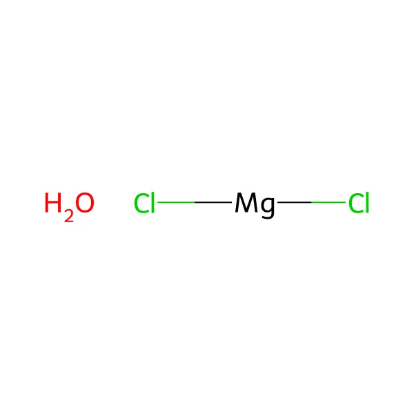 Magnezyum klorür hekzahidrat molekül yapısı — CAS 7791-18-6