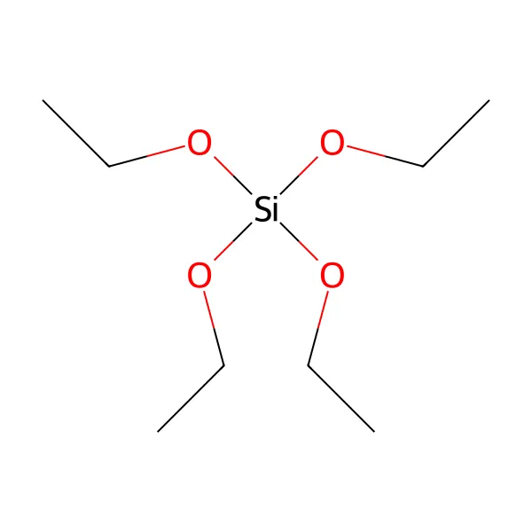 Tetraetil silikat molekül yapısı — CAS 78-10-4